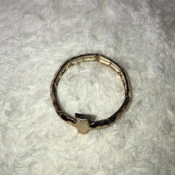 Cute cross bangle stretchy bracelet - Picture 2 of 3